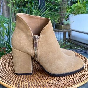 New Zara Leather booties